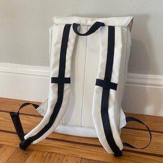 Back view of Clare's Eleven Fifteen Daypack